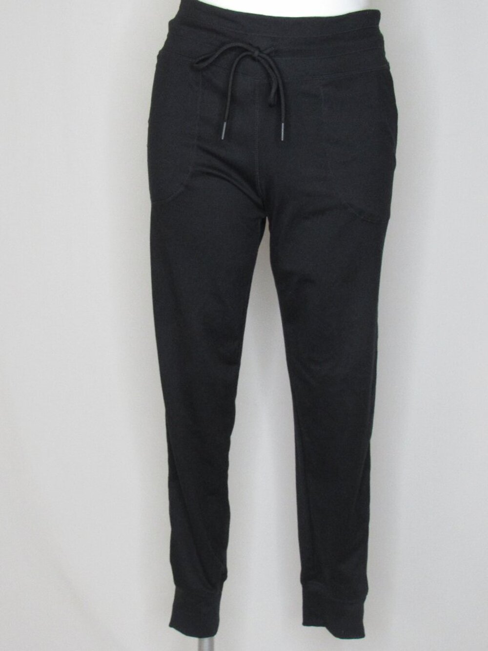 Lole Black Tie Waist Jogger Pants 28" Women's S Small NWOT